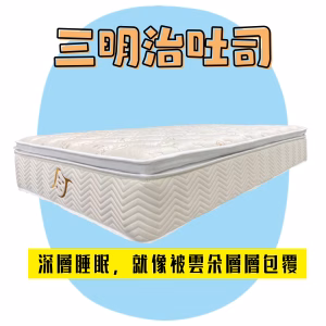高支撐高包覆床墊 - 吐司三明治 (樂華店 展示)