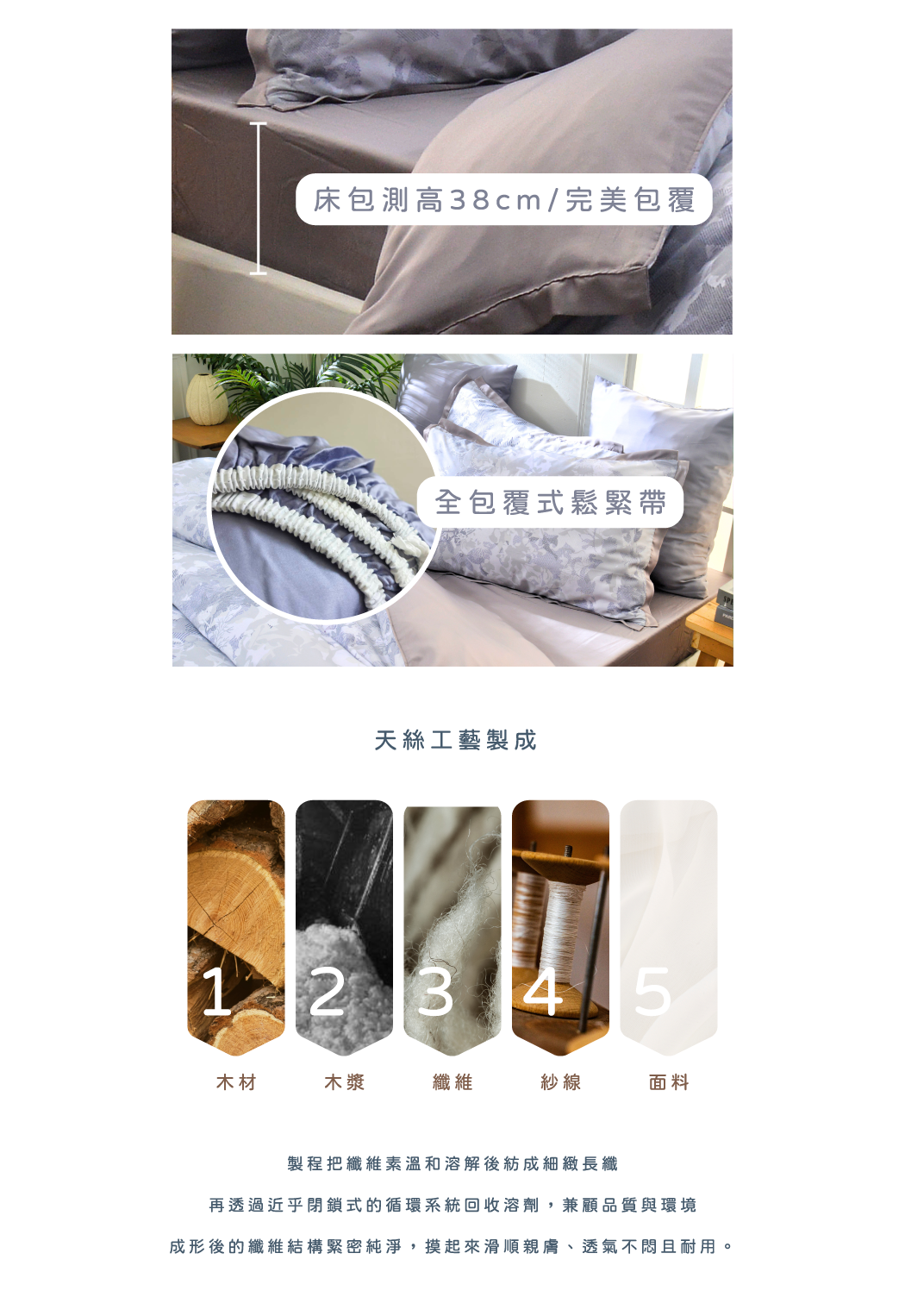 100支天絲床包